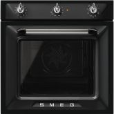 SF6905N1 60cm Victoria Single Oven in Black
