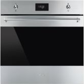 Smeg SFP6301TVX Stainless Steel, 60cm Classic Pyrolytic Multifunction Single Oven
