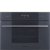 SO4102S3G 45cm Linea Steam 100 Oven Neptune Grey