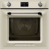 SOP6902S2PP 60cm Victoria Pyrolytic Steam Single Oven Cream