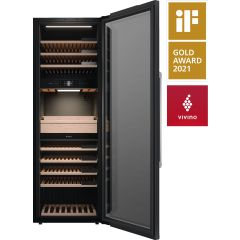 Asko WCN311942G_UK , 192cm, 3 temperature zones, 189 bottle capacity, Full touch TFT full colour dis