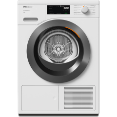 Miele TED265WP , Heat Pump, 8Kg Honeycomb Drum With Led Lighting, A++ Energy Rating, Ecodry, Very Qu