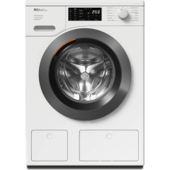 Miele WED665TWINDOS Lotus white - G, 8kgHoneycombdrumwithpre-ironing,1400rpmspin,EnergyRating(A),Ext