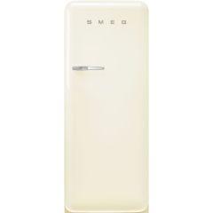 Smeg FAB28RCR5UK cream, 60cm 50s Style Right Hand Hinge Fridge with Icebox Cream