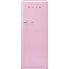 Smeg FAB28RPK5 pink, 60cm 50s Style Right Hand Hinge Fridge with Icebox Pink