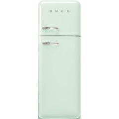 Smeg FAB30RPG5UK Pastel Green, 60cm 50s Style Right Hand Hinge Freezer over Fridge