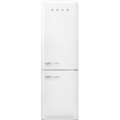 Smeg FAB32RWH5UK white, 60cm 50s Style Right Hand Hinge Fridge Freezer White