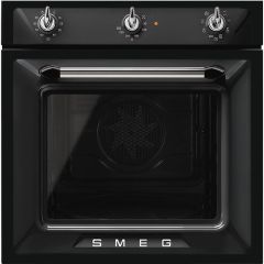 SF6905N1 60cm Victoria Single Oven in Black