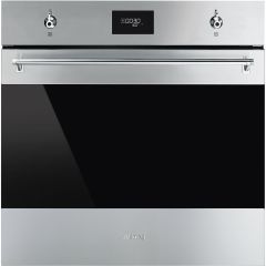 Smeg SFP6301TVX Stainless Steel, 60cm Classic Pyrolytic Multifunction Single Oven