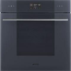 SOP6102TG 60cm Linea Pyrolytic Single Oven Neptune Grey