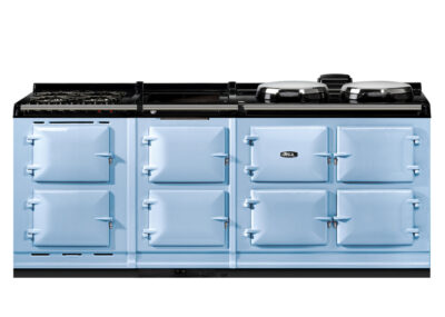 Aga R7 210-7ig in Duck Egg Blue finish.